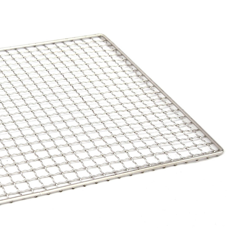 Hot Sale BBQ Stainless Steel Square Folding Barbecue Wire Mesh