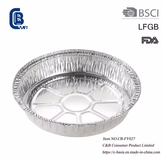 1350ml Disposable Aluminum Foil Container, Kitchenware Cookware Baking Foil Cake Pan Meal Container, Fast Food Packaging with Aluminum Foil Container