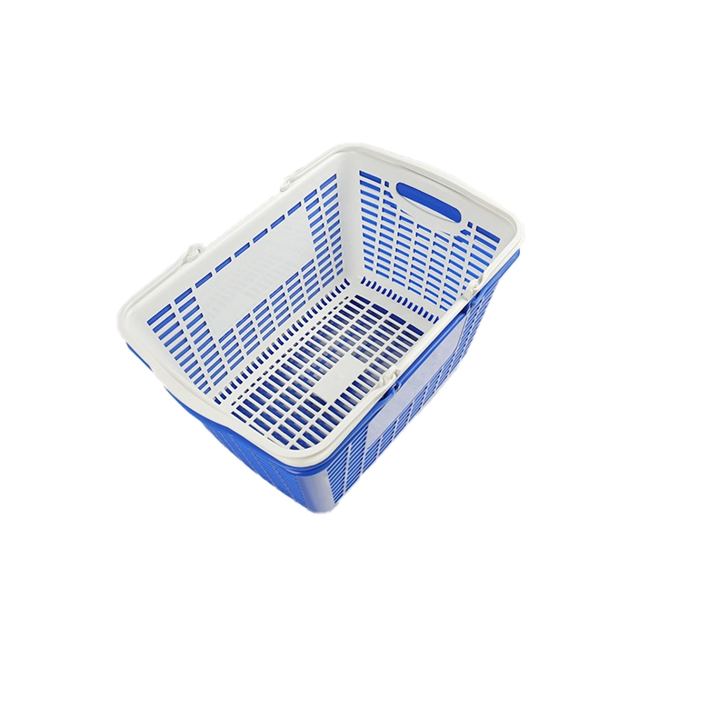Join Folding Mesh Vegetable Storage Fruit Basket Multi-Purpose Stackable Plastic Shopping Picnic Basket for Sale