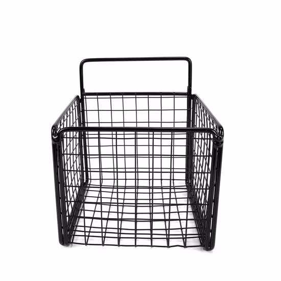 Free Standing Portable 3 Tier Metal Wire Fruit Decor Vegetable Storage Basket for Kitchen Living Room Tabletop
