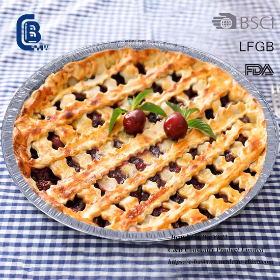 1350ml Disposable Aluminum Foil Container, Kitchenware Cookware Baking Foil Cake Pan Meal Container, Fast Food Packaging with Aluminum Foil Container