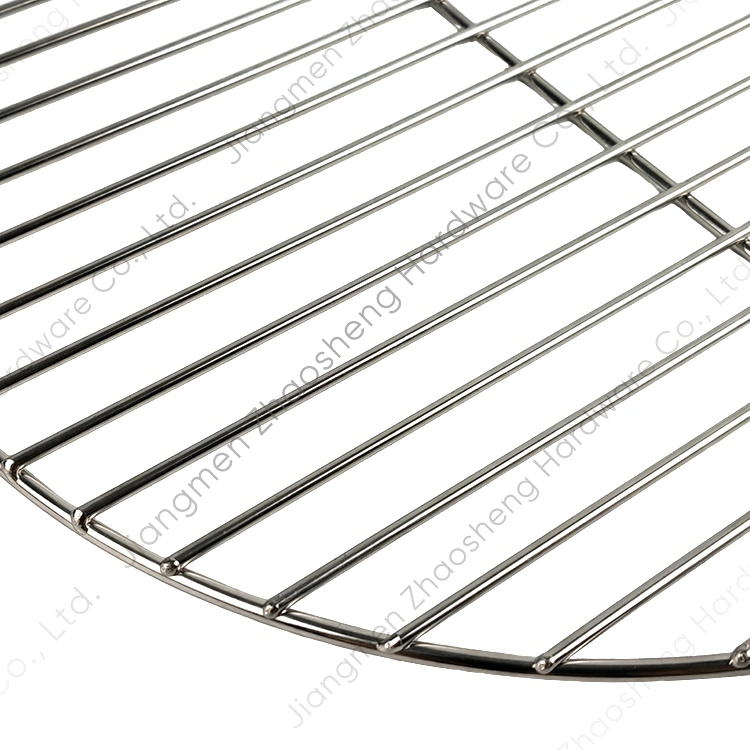 Custom Barbecue Rack Wire BBQ Grid Stainless Steel Round Grill Grate