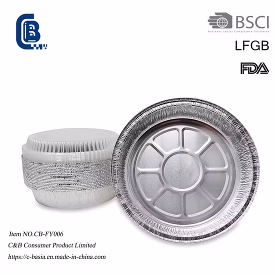 1350ml Disposable Aluminum Foil Container, Kitchenware Cookware Baking Foil Cake Pan Meal Container, Fast Food Packaging with Aluminum Foil Container