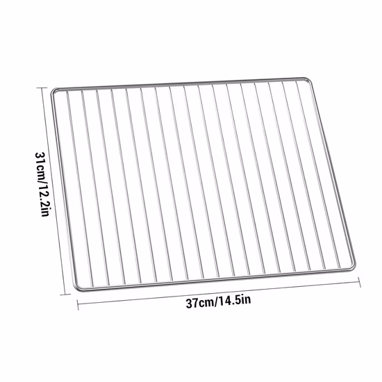 Heavy Duty Safe Rust Free Stainless Steel Baking Rack & Cooling Rack