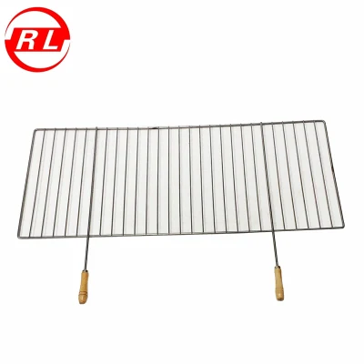 Custom BBQ Accessory Stainless Steel Charcoal Barbecue Grill Grid Grate