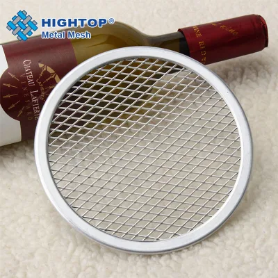 China Supplier Stainless Steel Round Mesh Screen Large Pizza Baking Pan with Holes