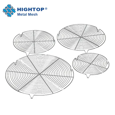 Industrial Round Stainless Steel Baking Cake Bakery Cooling Rack for Cooling Meat