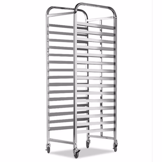 Stainless Steel Cooling Rack Trolley Rack Baking Tray Rack