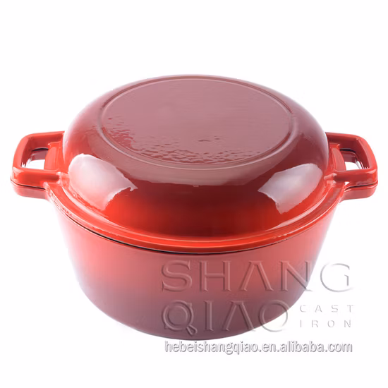 Nonstick Bread Baking Use Slap-up Cast Iron Cooking Casserole Multi Enameled Dutch Oven 5.5qt