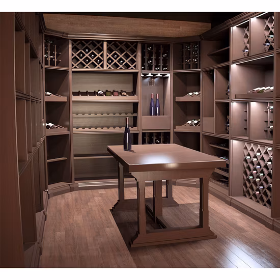 Stainless Steel Wine Cabinet Wine Rack