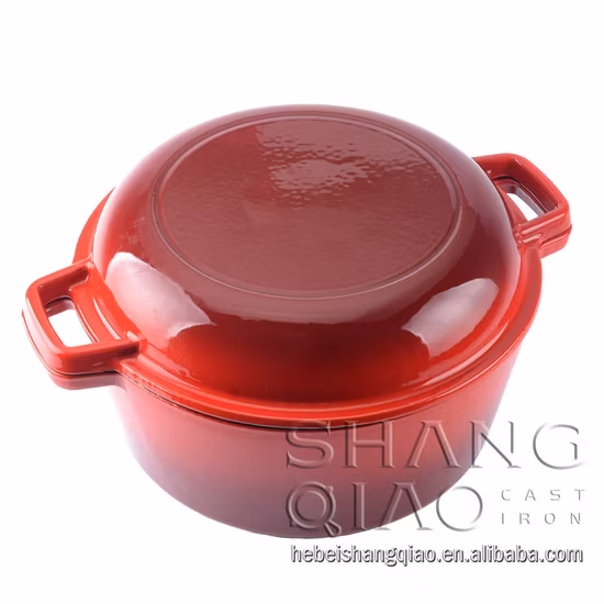 Nonstick Bread Baking Use Slap-up Cast Iron Cooking Casserole Multi Enameled Dutch Oven 5.5qt