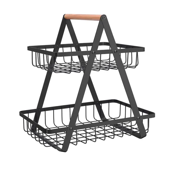 Home Decor Centerpiece Decorative Vegetables Bread Snacks Storage Fruit Basket