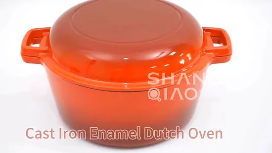 Nonstick Bread Baking Use Slap-up Cast Iron Cooking Casserole Multi Enameled Dutch Oven 5.5qt