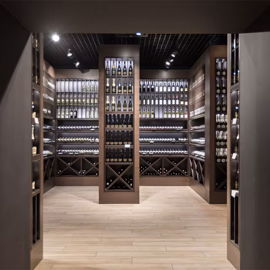 Stainless Steel Wine Cabinet Wine Rack