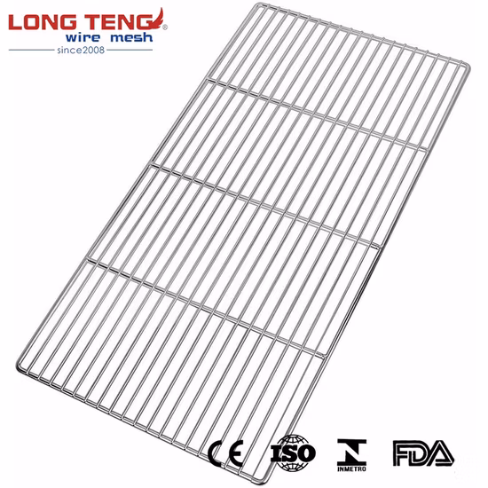 Stainless Steel Wire Net Steaming Barbecue Rack / Oven BBQ Grill Grate Mesh Oven Grid