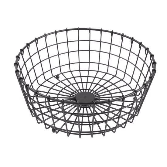 Larger Capacity Iron Metal Wire Fruit/Food/Towel/Vegetable/Flower Basket
