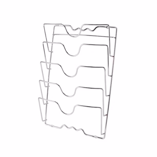 Multifunctional Kitchenware Pot Lid Rack Wall-Mounted Pot Lid Storage Rack with Cutting Board Cutting Board Storage Rack Holder Rack