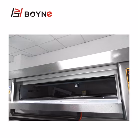 Electric Stainless Steel Four Deck Twelve Trays Baking Oven