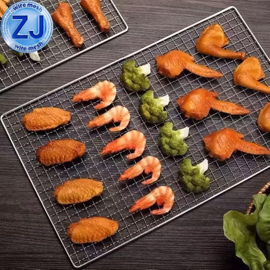 Stainless Steel Oven Grid Wire Baking Cooling Rack Wire Oven Rack