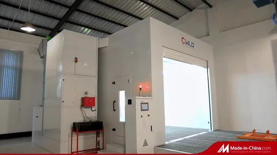 Wld6200 Economic Auto Bus Truck Spray Paint Booth for Sale/Downdraft Infrared Car Spraying Oven CE/Automotive Baking Room Painting Cabin/Paint Camera/Booth