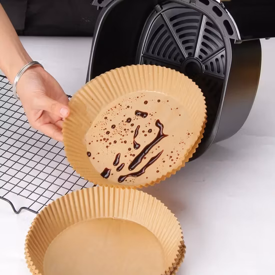 Air Fryer Disposable Parchment Paper Liner Airfryer Baking Paper 100PCS 50PCS