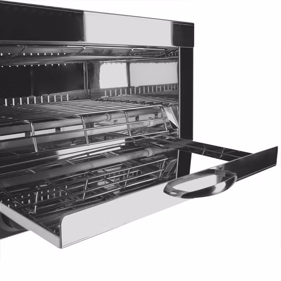 Bakery Equipment 2-Deck 4-Tray Gas Pizza Oven Baking Machine Food Machinery Food Bakery Kitchen Equipment