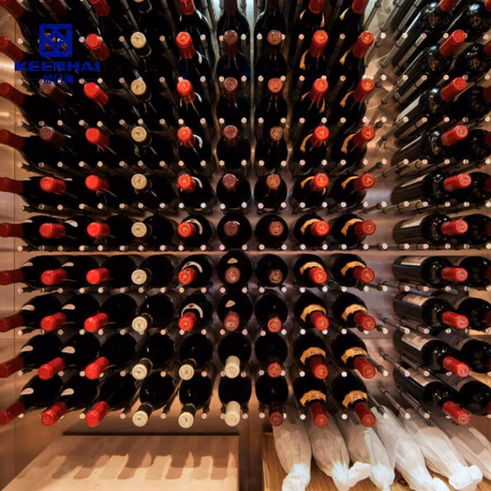 High Quality Stainless Steel Modern Cabinet Wine Rack for Home