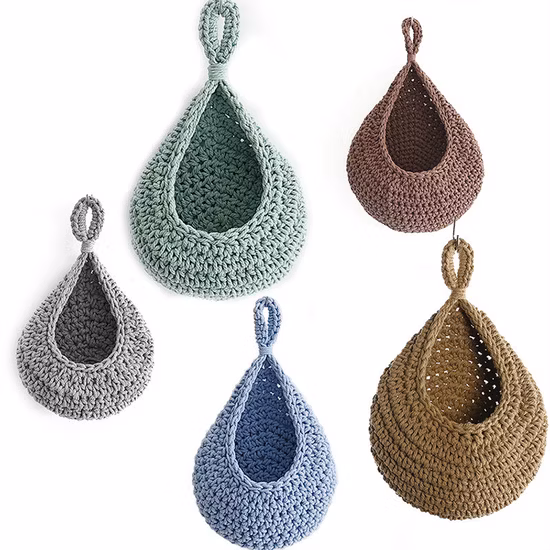 Handmade Woven Fruit Basket for Storage